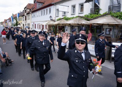 150 Jahre Feuerwehr - der Festumzug