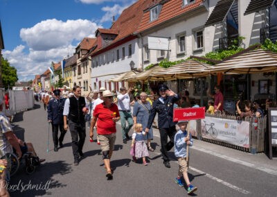 150 Jahre Feuerwehr - der Festumzug