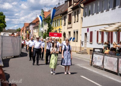 150 Jahre Feuerwehr - der Festumzug