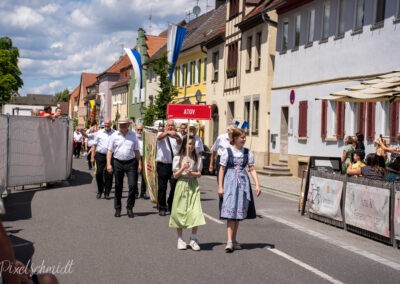 150 Jahre Feuerwehr - der Festumzug