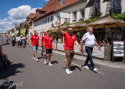 150 Jahre Feuerwehr - der Festumzug