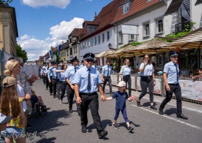 150 Jahre Feuerwehr - der Festumzug