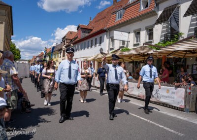 150 Jahre Feuerwehr - der Festumzug