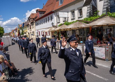 150 Jahre Feuerwehr - der Festumzug