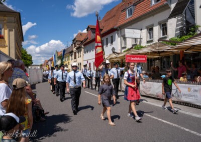 150 Jahre Feuerwehr - der Festumzug